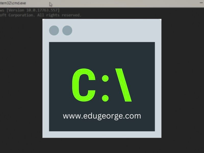command prompt logo - edugeorge.com