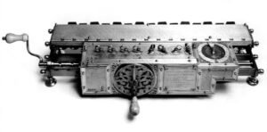 Leibniz Calculator - One of the Early computing devices